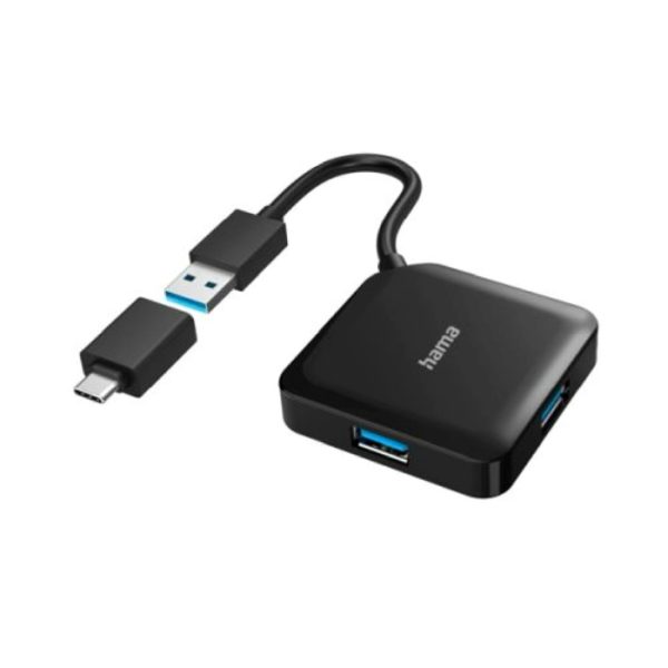 Hama 4 Port USB Hub