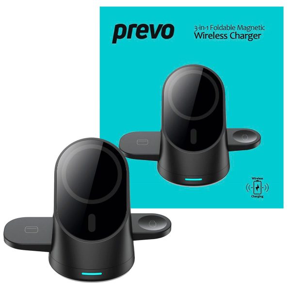 Prevo 3 in 1 Foldable Wireless Charger