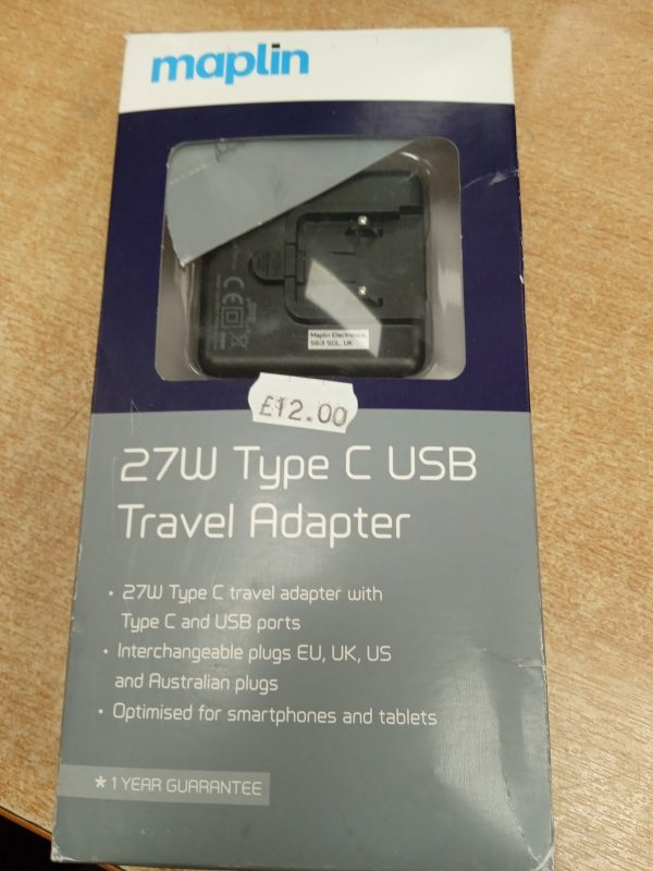 27W USB C Travel Adapter