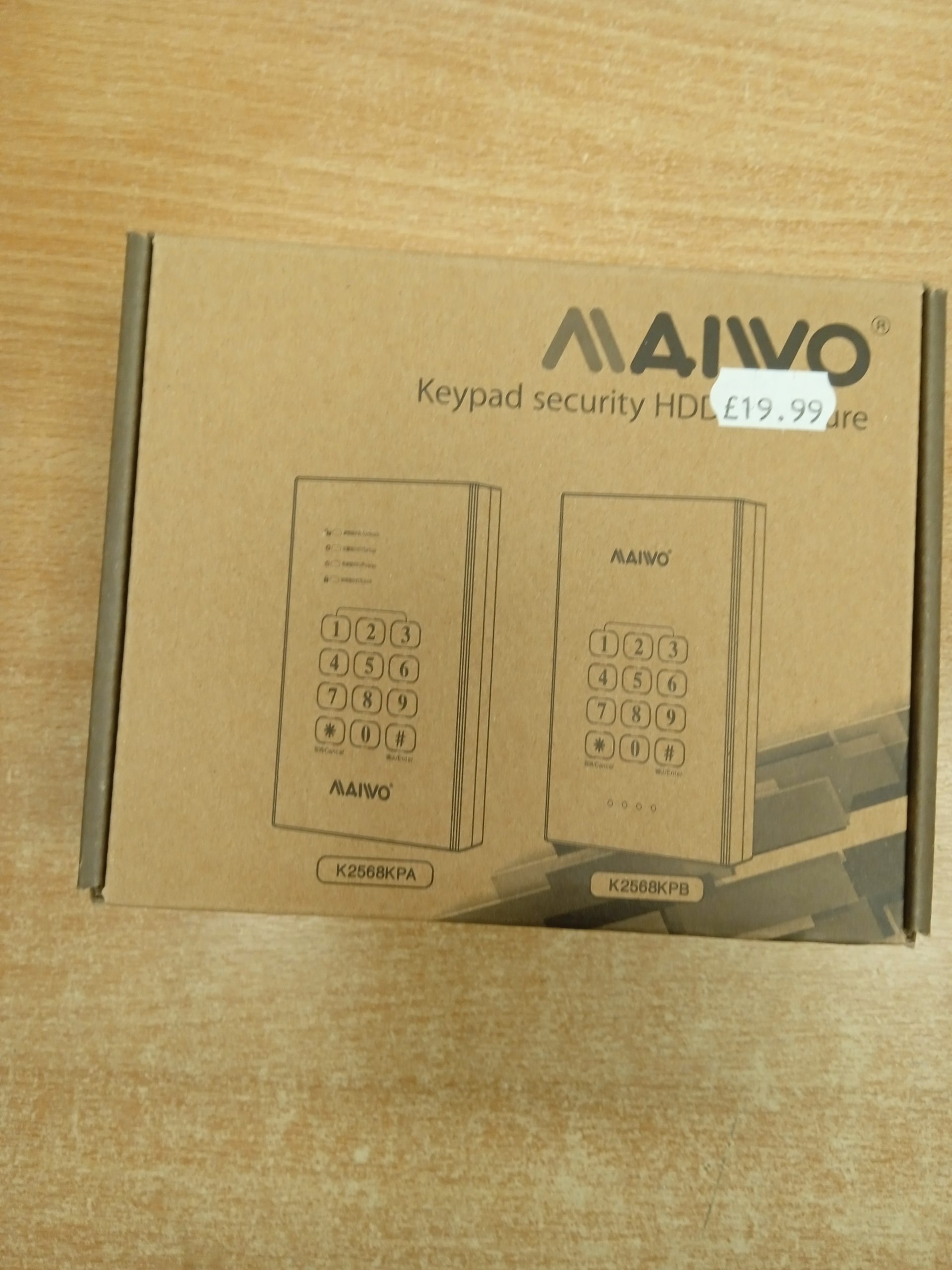 Maiwo Keypad Security HDD Enclosure