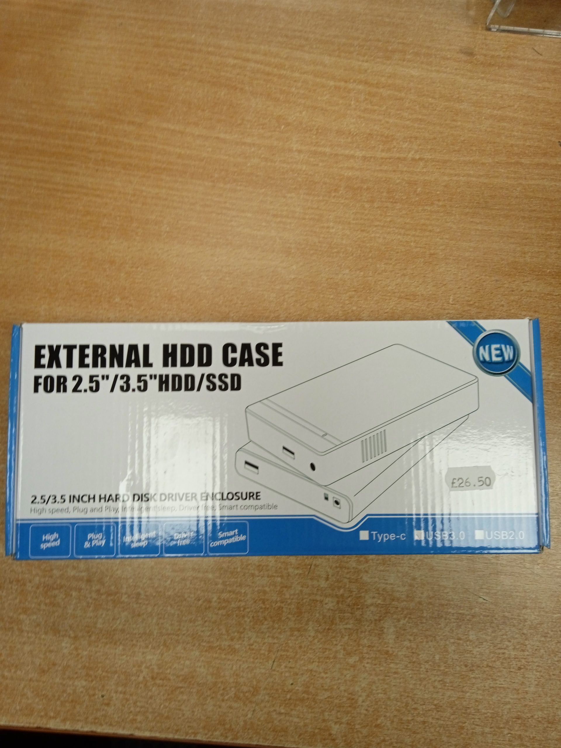 2.5" / 3.5" External HDD Enclosure