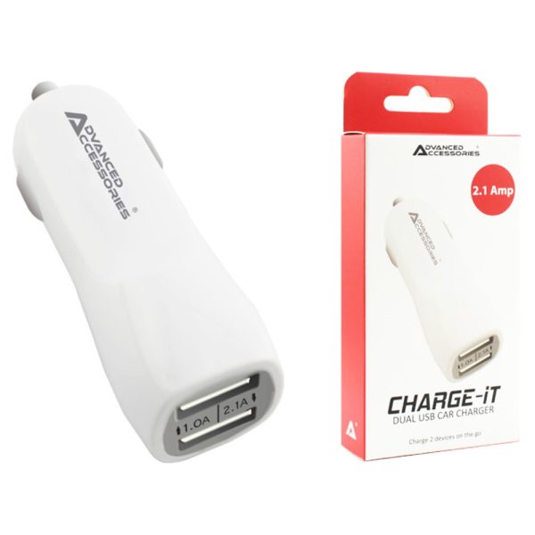 Advanced Accessories Dual USB Car Charger