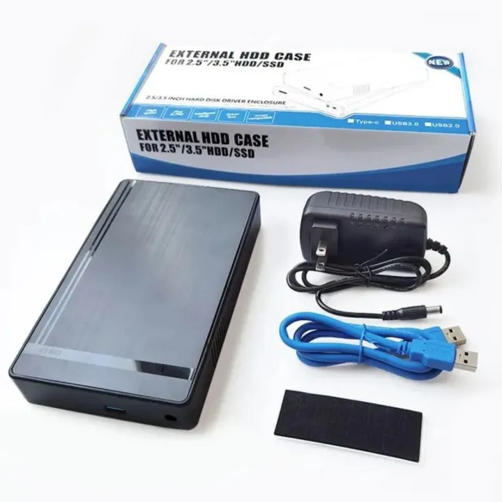 External HDD Case For 2.5"/3.5" HDD & SSD