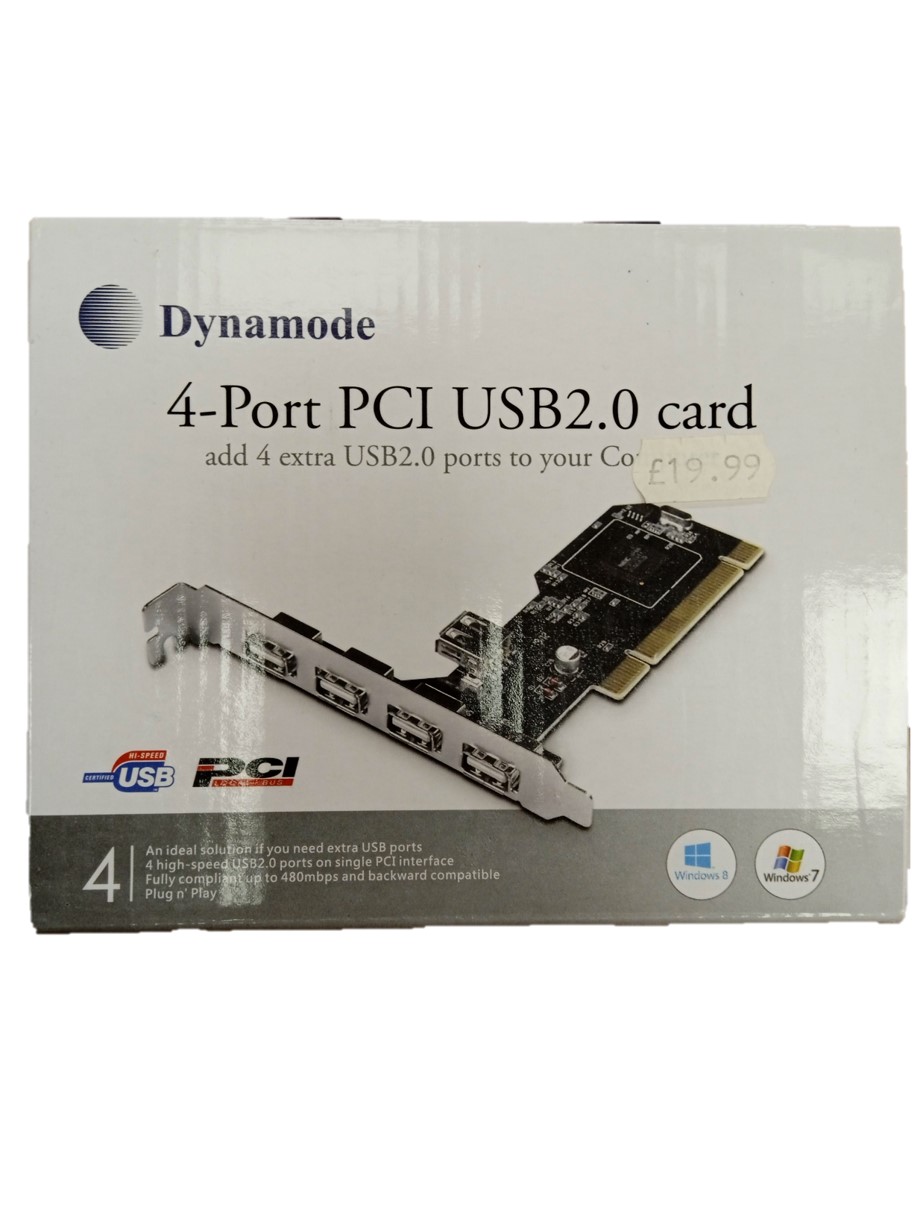 PCIe 4 Port USB Card