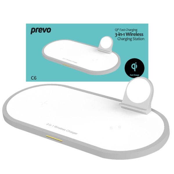 Prevo 3 in 1 Wireless Charging Station