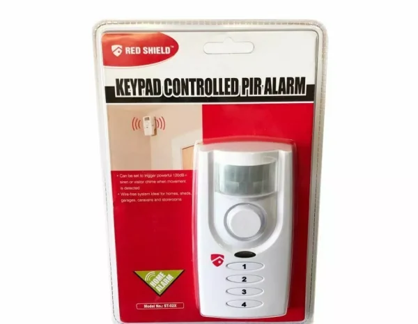 Red Shield Keypad PIR Alarm