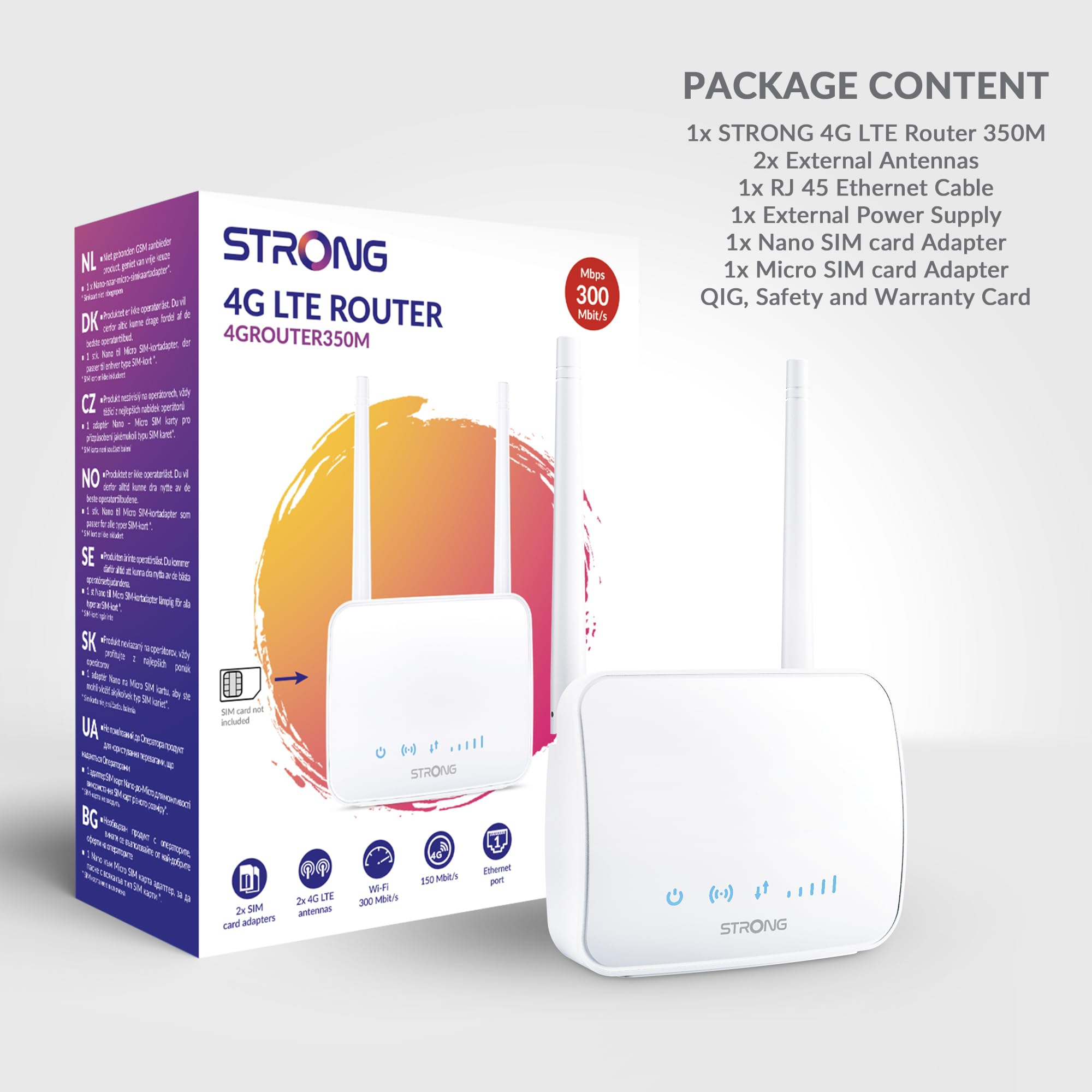 strong 4g lte router 350 mini
