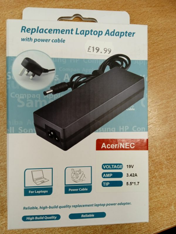 Acer/NEC Replacement Laptop Charger