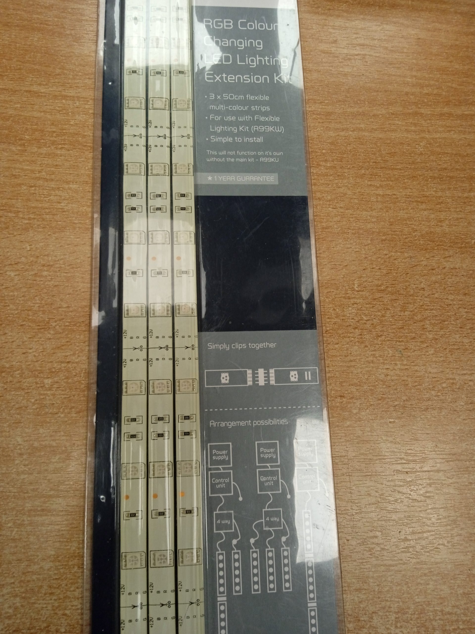 Maplin RGB Colour Changing LED Lighting Extension Kit