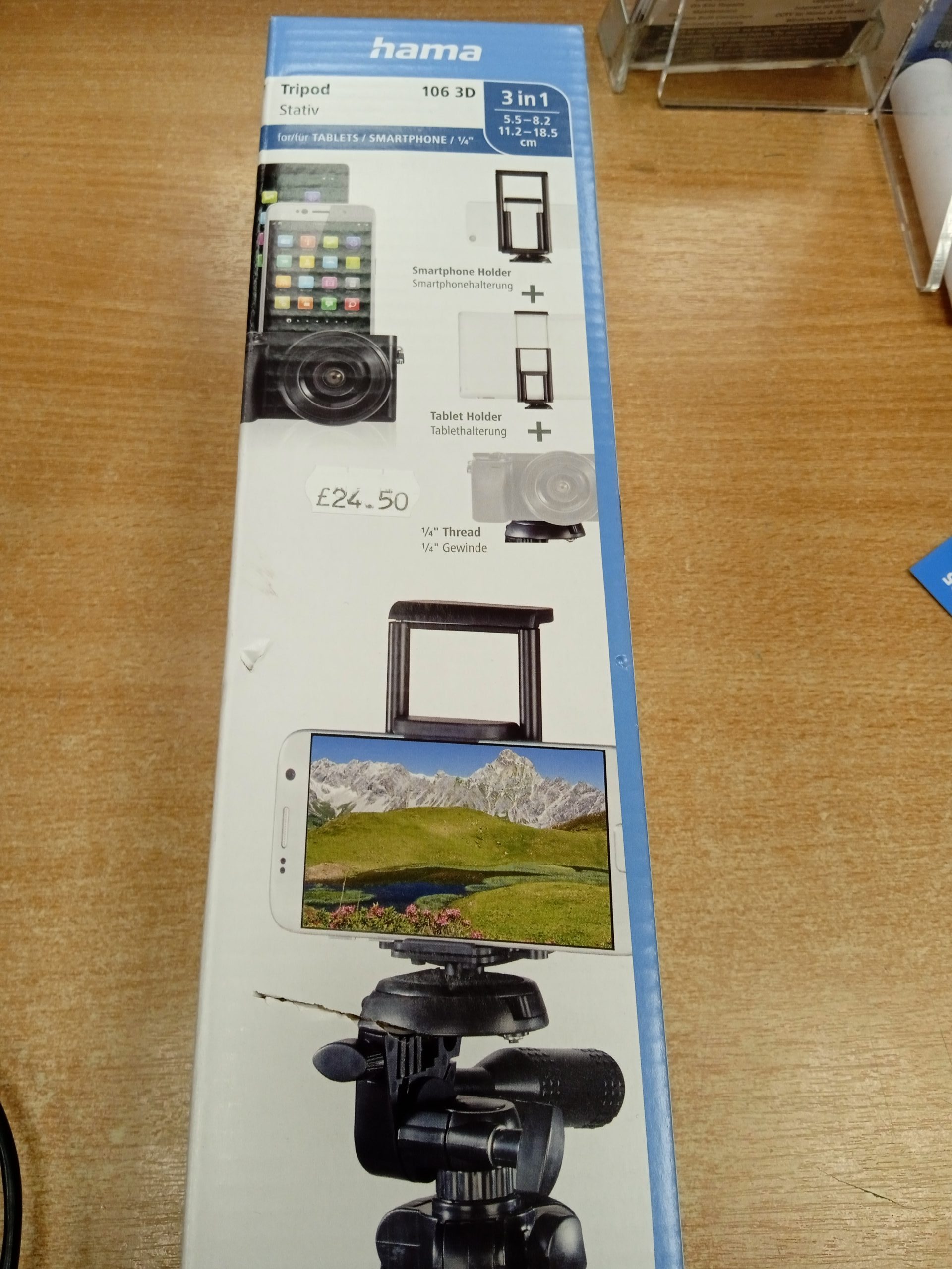 Hama 3 in 1 Tripod