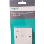 Maplin Single Master Faceplate