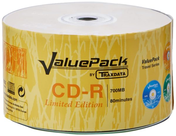 Traxdata Valuepack 50x 700MB Discs